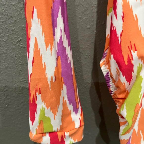 FOXYS LEOTARDS LONG SLEEVE BODYSUIT GYMNASTICS LEOTARD Kids size 8 - Picture 6 of 7